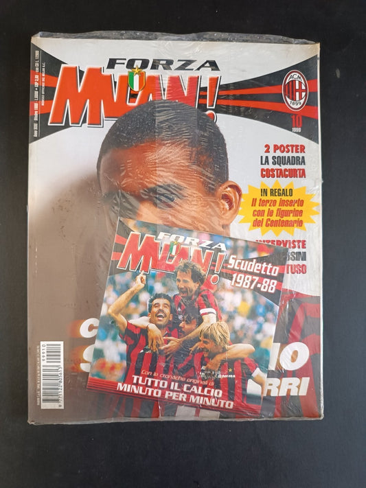 rivista FORZA MILAN - anno 1999 n 10 - Serginho (blisterato)