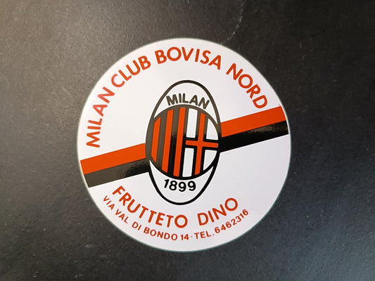 Adesivo MILAN - Club Bovisa Nord - Frutteto Dino