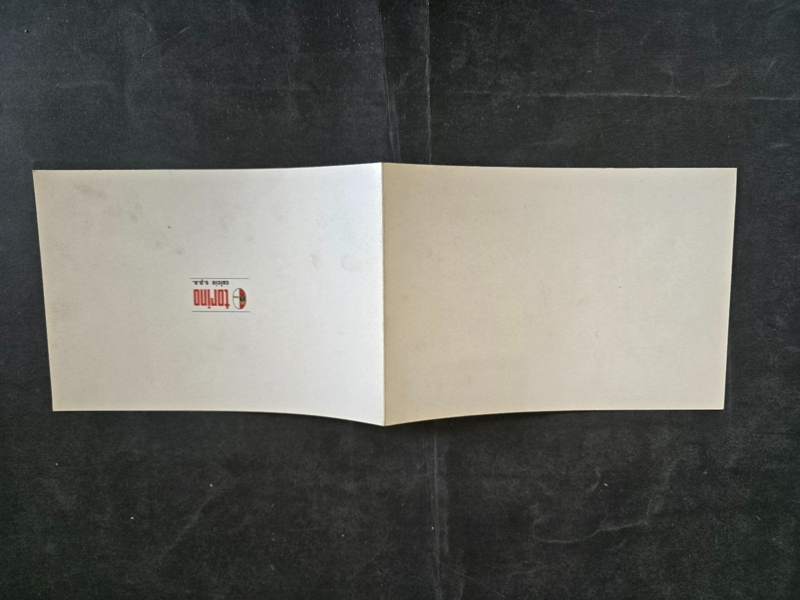 Cartolina Pieghevole Autografi stampati Torino Calcio 1973/74 ufficiale