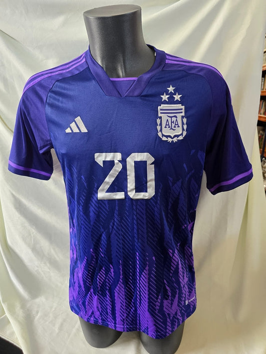 Calcio camiseta tshirt Adidas ARGENTINA  nr 20 tg M 2022 (m13)