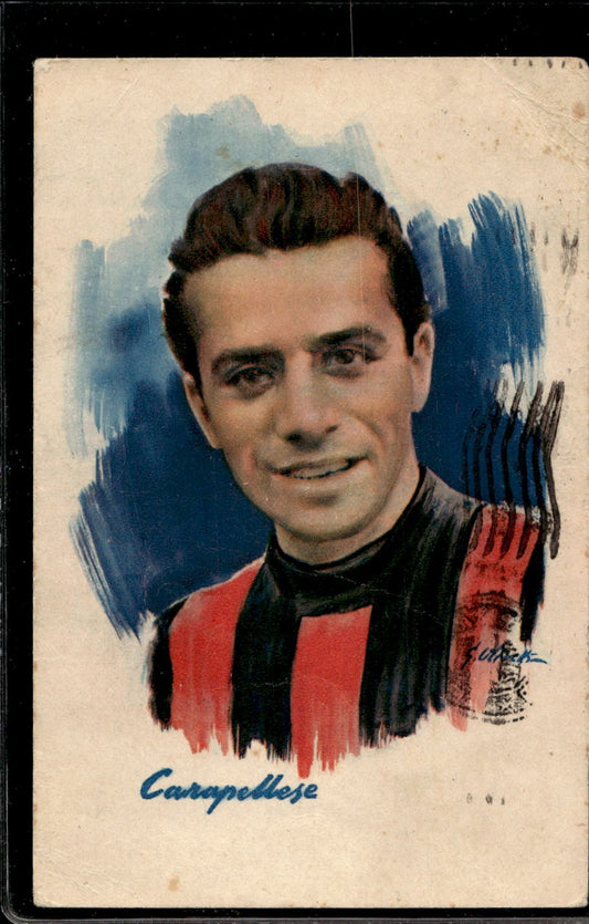 cartolina postcard calcio Carapellese 1948
