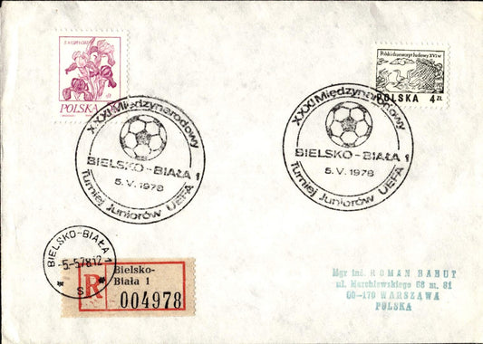 busta primo giorno Bielsko 1978