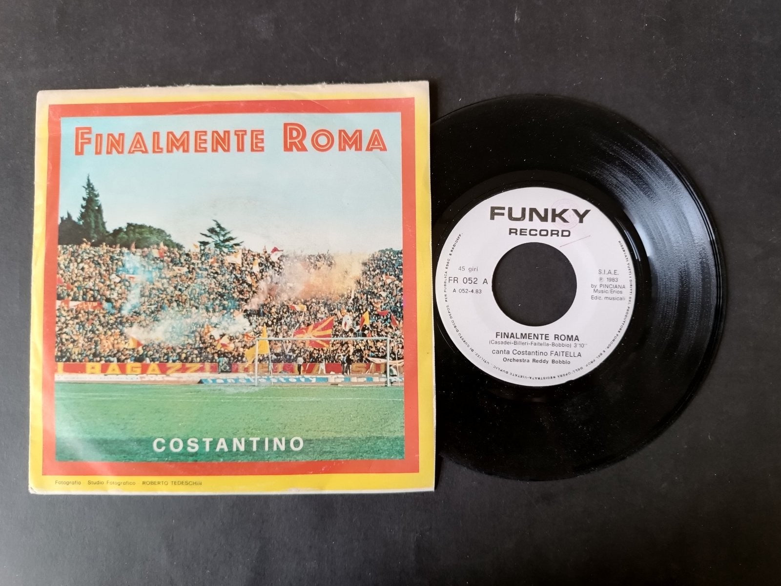 Vinile 45 giri FINALMENTE ROMA