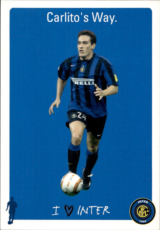 cartolina calciatori Inter Gamarra Carlito's day