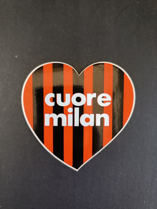 Adesivo MILAN - Cuore MILAN