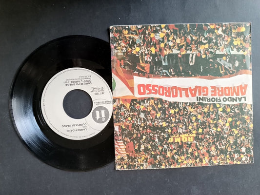 Vinile 45 giri AMORE GIALLOROSSO
