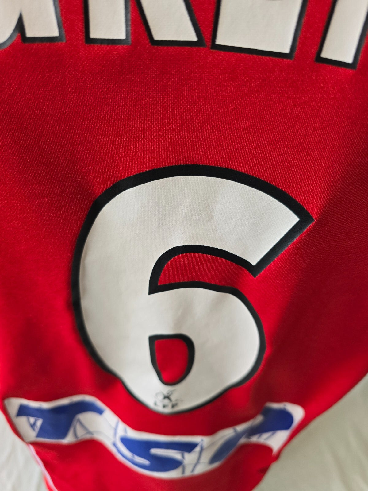 Maglia match worn  Lotto Stade Reims 2006/07  Carl Tourenne 6  tg xl