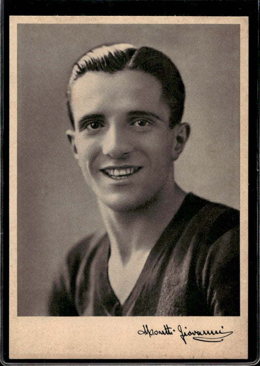 cartolina postcard calcio Milan #10 Moretti