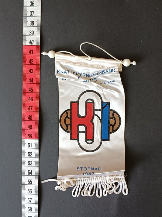 gagliardetto Pennant calcio Iceland Stofnad 1947