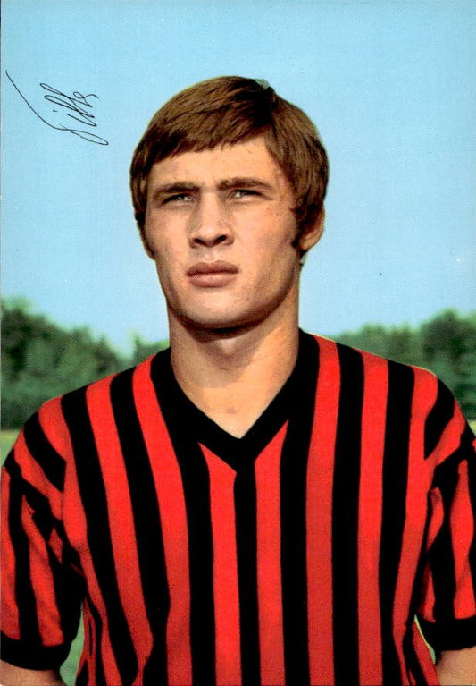 Cartolina calciatore Milan 5 con autografo stampato (2)