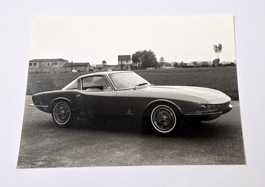 FOTO originale 1973 Chevrolet Corvette coupè PININFARINA 177x127 mm fronte