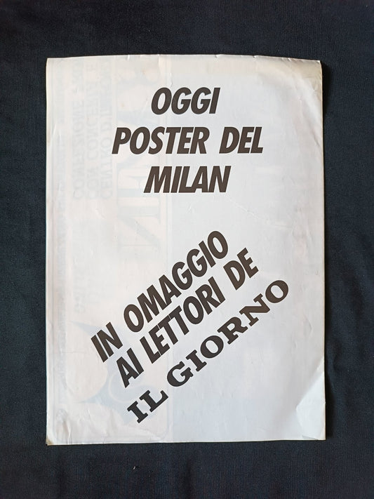 poster MILAN Campione d'Italia 1987-88 (50x70 cm)