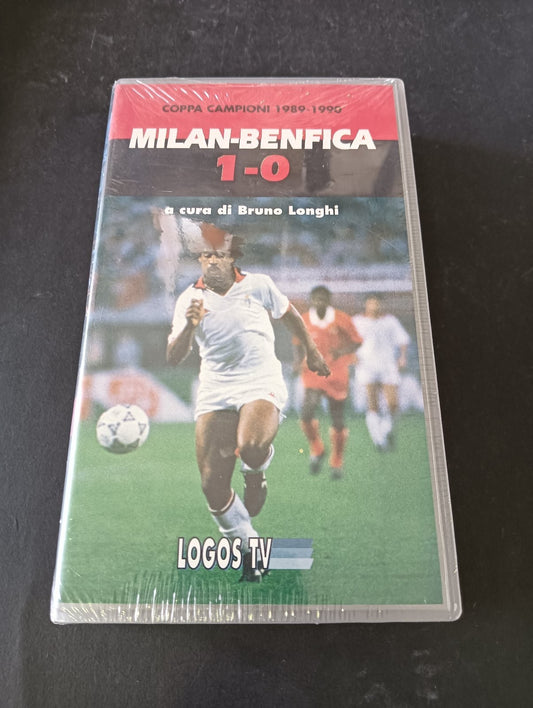 VHS COPPA CAMPIONI 1989-1990 MILAN-BENFICA 1-0 Logos Tv