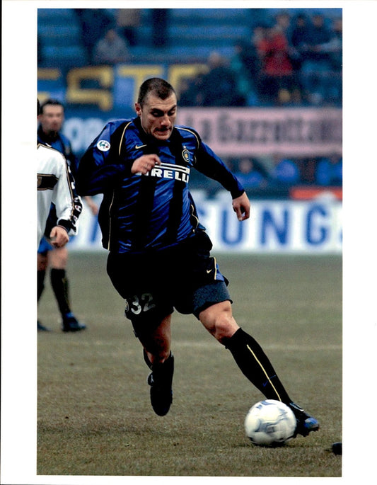 fotografia originale Inter Christian Vieri detto BOBO