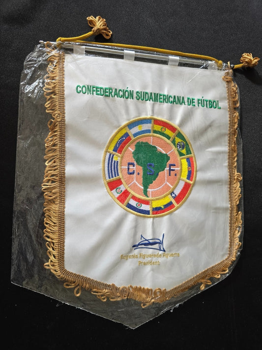 Gagliardetto pennant banderin Confederaci�n Sudamericana de F�tbol (CONMEBOL) D