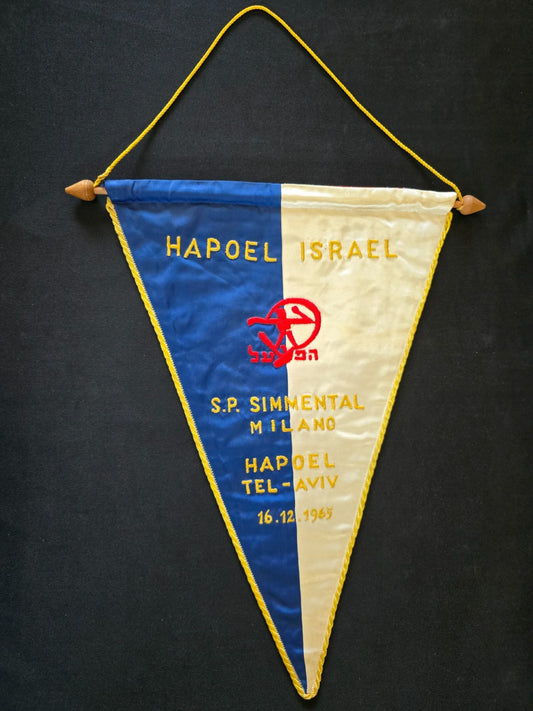 Gagliardetto  Simmenthal Olimpia Milano - Hapoel Tel-Aviv  Champions Cup Basket