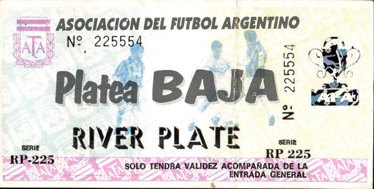 biglietto stadio ASOCIACION DEL FUTBOL ARGENTINO