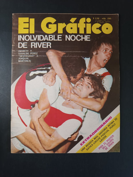 Rivista EL GRAFICO numero 2721  anno 1971 -  Perez (con poster e inserto)