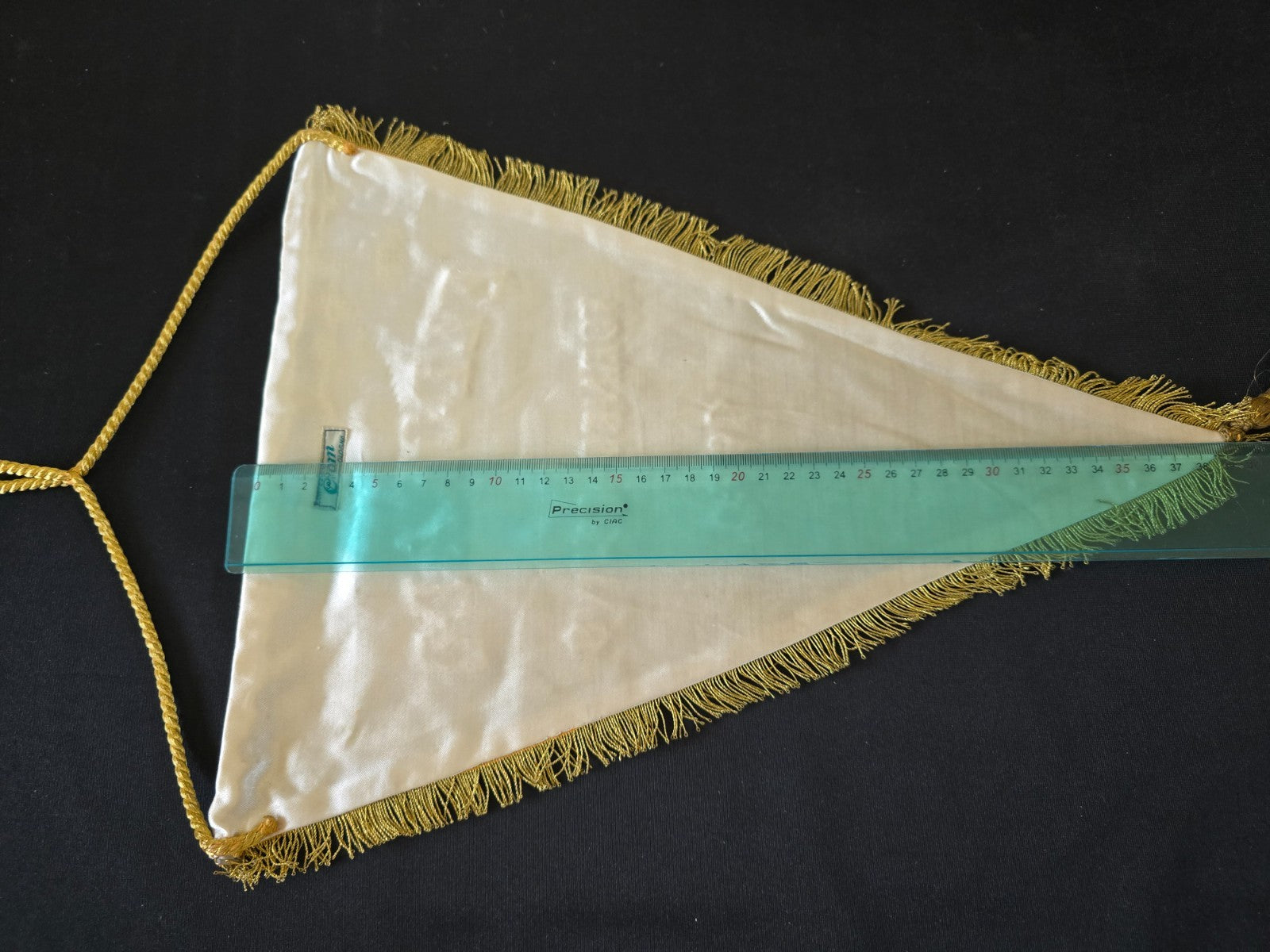 Gagliardetto Pennant RICAMATO ELDORADO BASKET BOLOGNA TORNEO 1970 originale