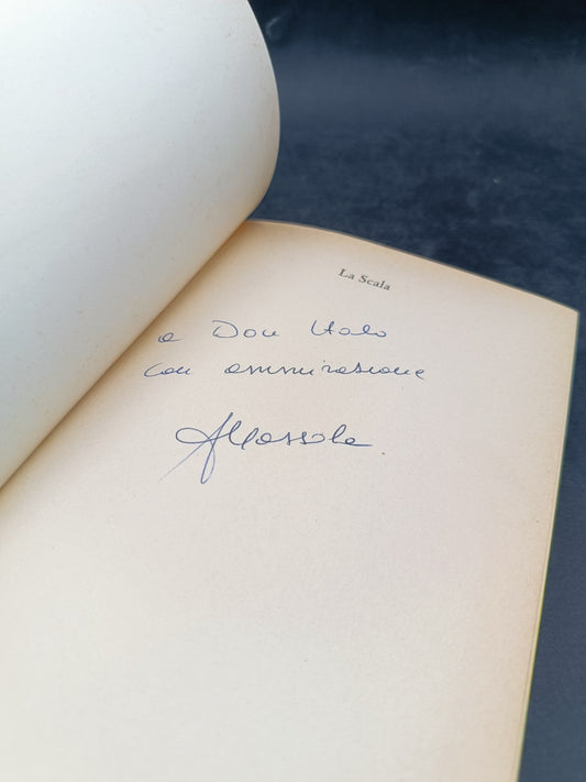 libro SANDRO MAZZOLA la prima fetta di Torta con dedica autografa