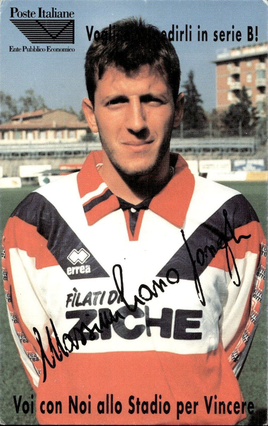cartolina calciatori autografata in originale Giocatore dell' A.C. Carpi 8