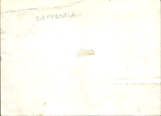 Foto formazione squadra Sampdoria anni '60