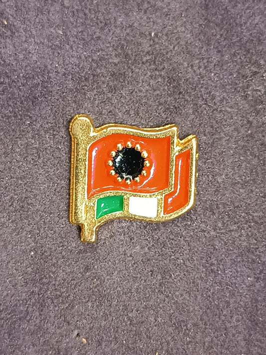 Old Pins Pin Badge Spilla A.C.Milan bandiera flag  senza piedino 290