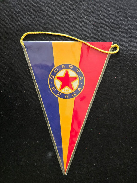 Gagliardetto Pennant fanion Athletic Club Sparta Praha fotbal