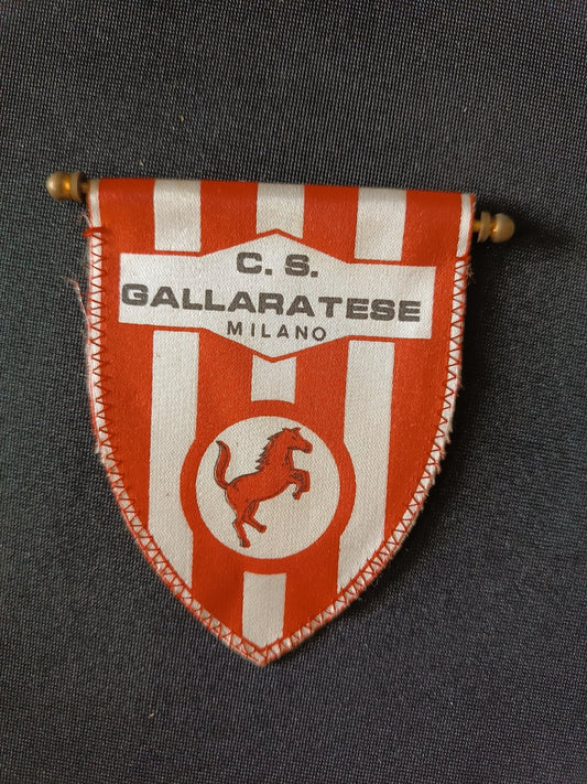 Gagliardetto Pennant C.S. Gallaratese Milano Italia Vintage