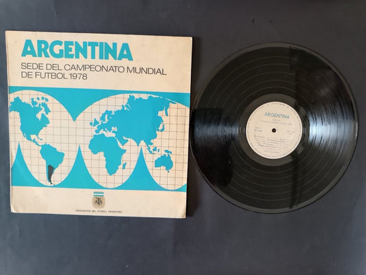Disco ARGENTINA Sede del Campeonato Mundial de Futbol 1978 AFA