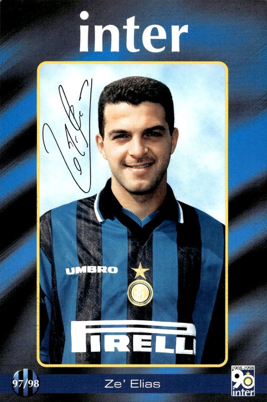 cartolina calciatori Inter 97/98 Z� Elias