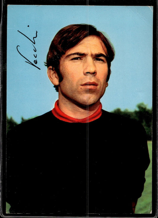 cartolina postcard Calcio Milan William Vecchi (1)