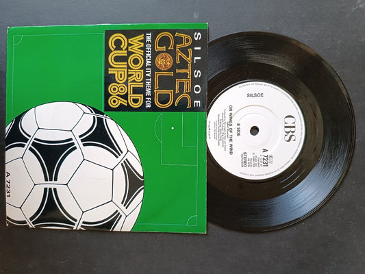 Vinile 45 giri AZTEC GOLD the official itv theme for  World Cup86