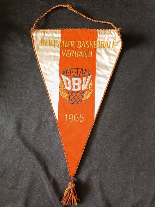 Gagliardetto Pennant Germania DBV 1965 Basket Vintage