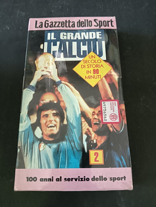 VHS IL GRANDE CALCIO n 2 La Gazzetta dello Sport