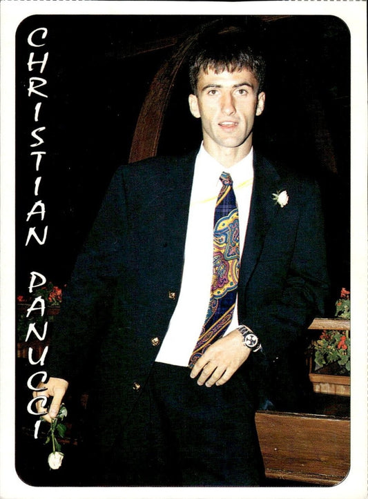 cartolina calciatori Christian Panucci