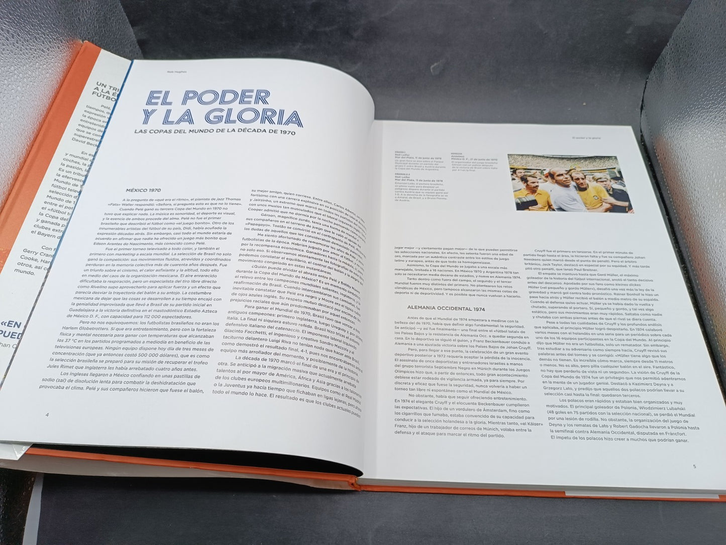 Libro The Beatiful Game el Futbol en los anos setenta Taschen