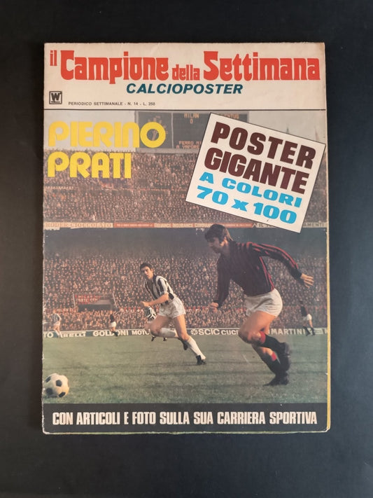 rivista/poster IL CAMPIONE della SETTIMANA n 14 - Prati