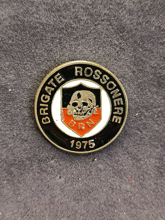 Old Pins Pin Badge Spilla A.C.Milan Brigate Rossonere BRN no fermapiedino 384