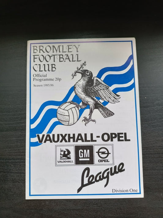 programma calcio Bromley Football Club