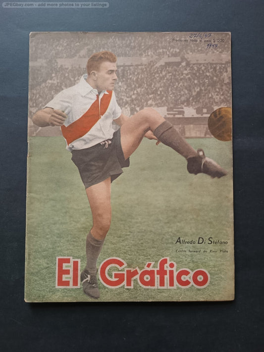 Rivista EL GRAFICO numero 1459  anno 1947 - Alfredo Di Stefano