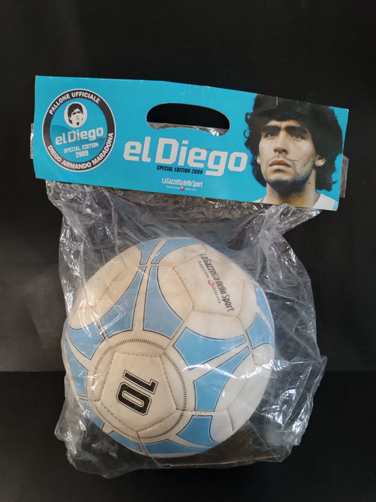 Pallone Diego Maradona 2009 tiratura limitata sigillato - Blisterato