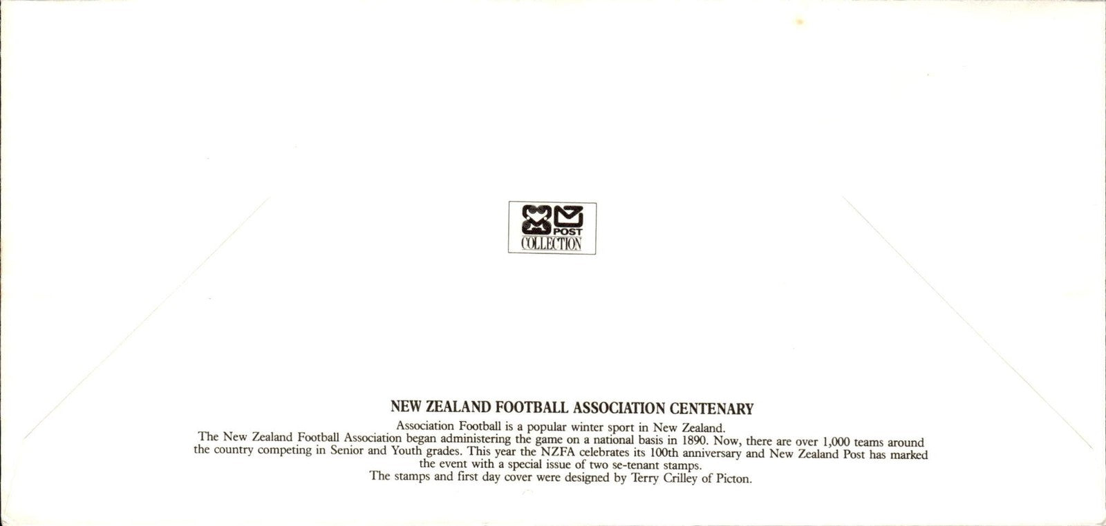 busta primo giorno New Zealand 1991