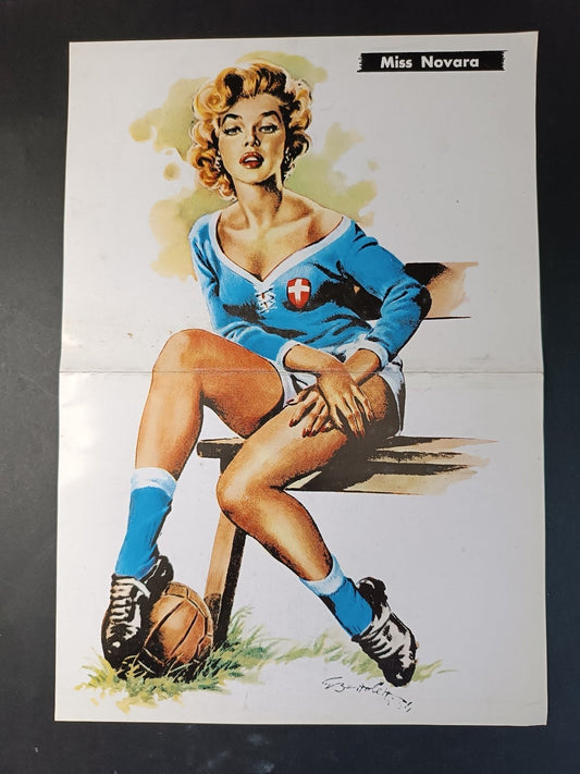 poster Miss NOVARA cm 25x35 Pin-Up