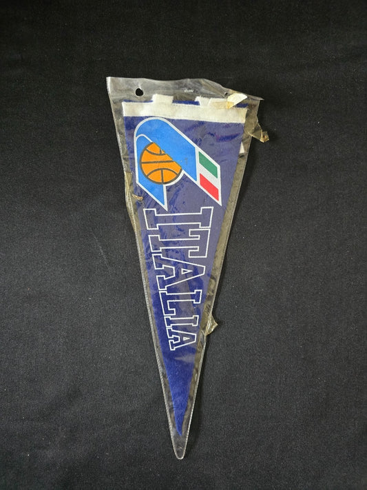 Gagliardetto Pennant Nazionale di Basket FIP originale in feltro