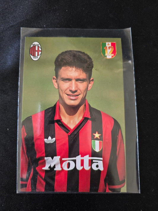 A.C. Milan 1899  cartolina  con annullo 12� scudetto 1991/92 Stefano Eranio