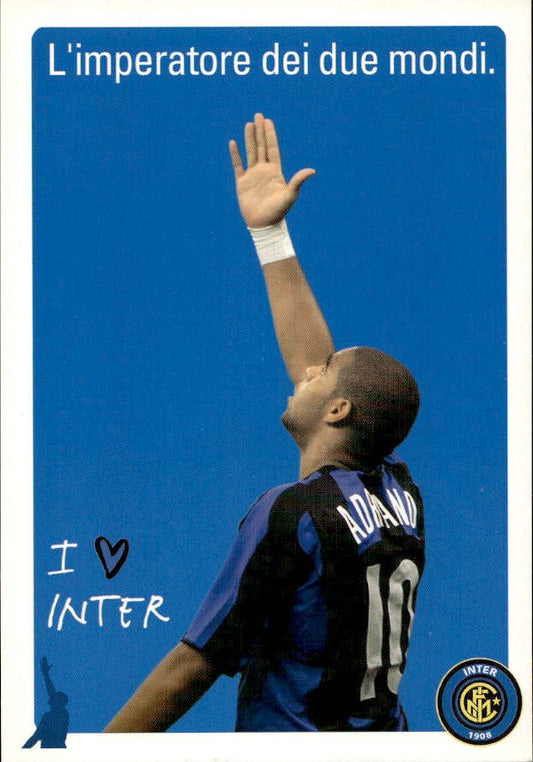 Cartolina calcio calciatore Inter Marco Materazzi con autografo stampato