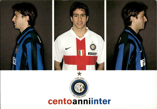 cartolina calciatori 100 anni Inter Maxwell