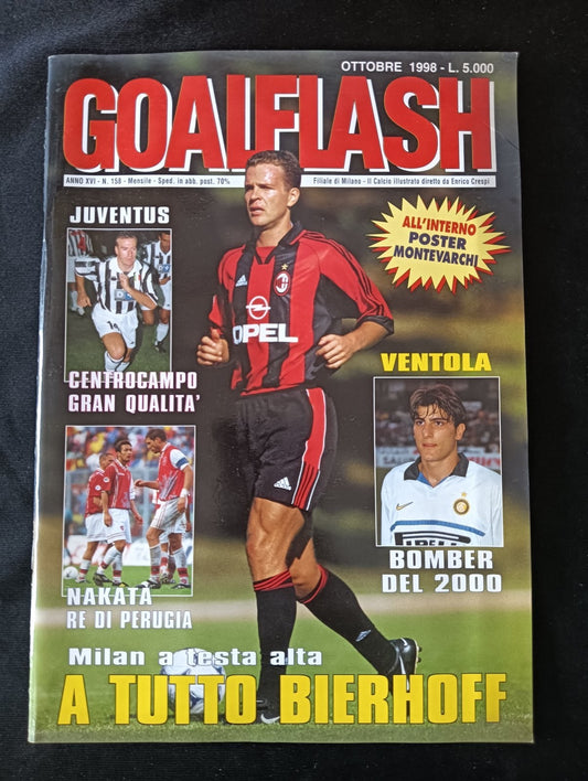 Rivista GOALFLASH n 158 Anno XVI Nakata/Ventola