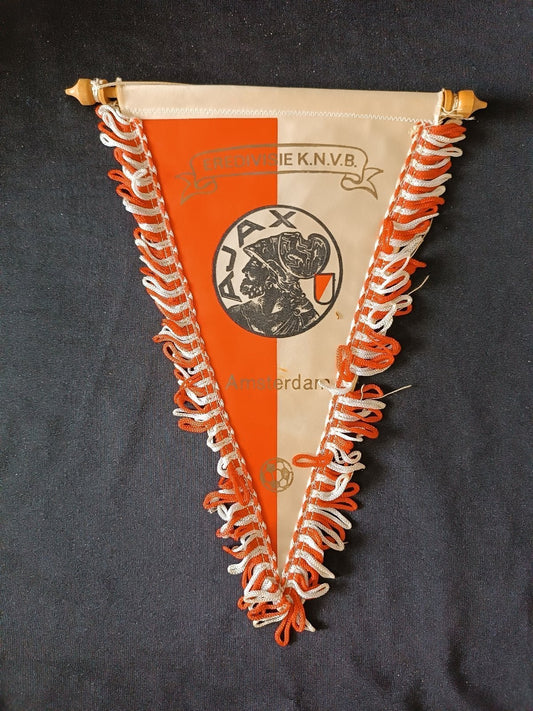 Gagliardetto Pennant Ajax Amsterdam Olanda Calcio Vintage